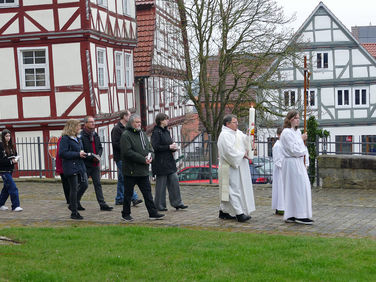 Lumen Christi - Auferstehungsmesse in St. Crescentius (Foto: Karl-Franz Thiede)